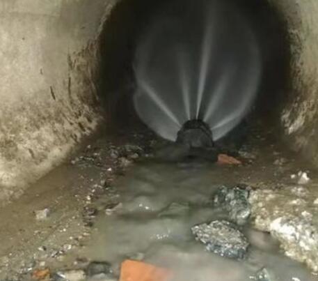 八公山市政管道清淤