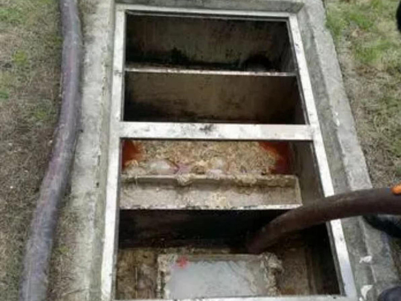 八公山隔油池清理