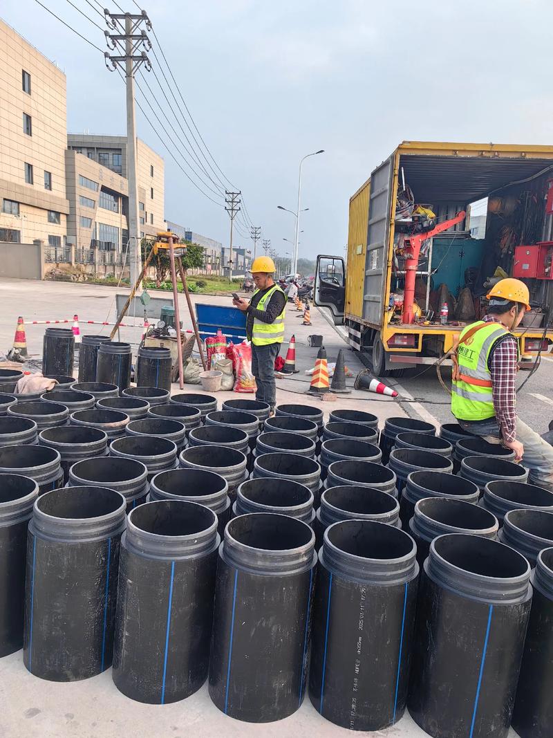 八公山管道短管置换