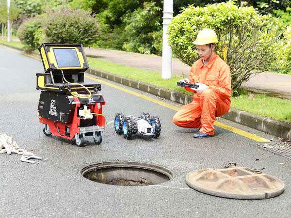 八公山管道机器人检测
